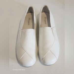 Propet Women's White Slip-On Shoes